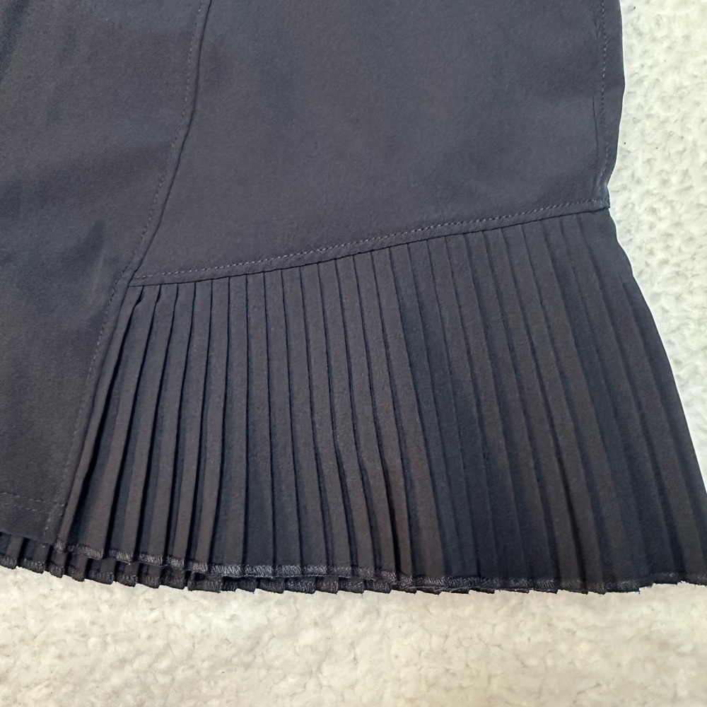 Mondetta Black Pleated Mini Skirt Performance + Luxury Size Small - Picture 3 of 7